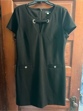 Tommy Hilfiger Black Short-Sleeve Dress